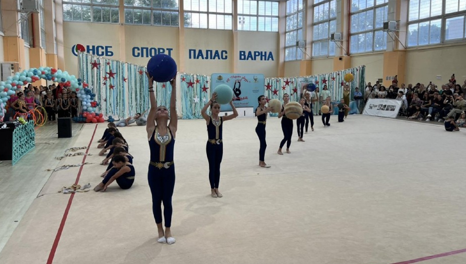 Над 460 състезателки участваха в турнира по художествена гимнастика "Морски звезди"